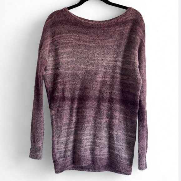 Vince Ombre Sequin Wool Mohair Blend Sweater  Size XS - Picture 3 of 5